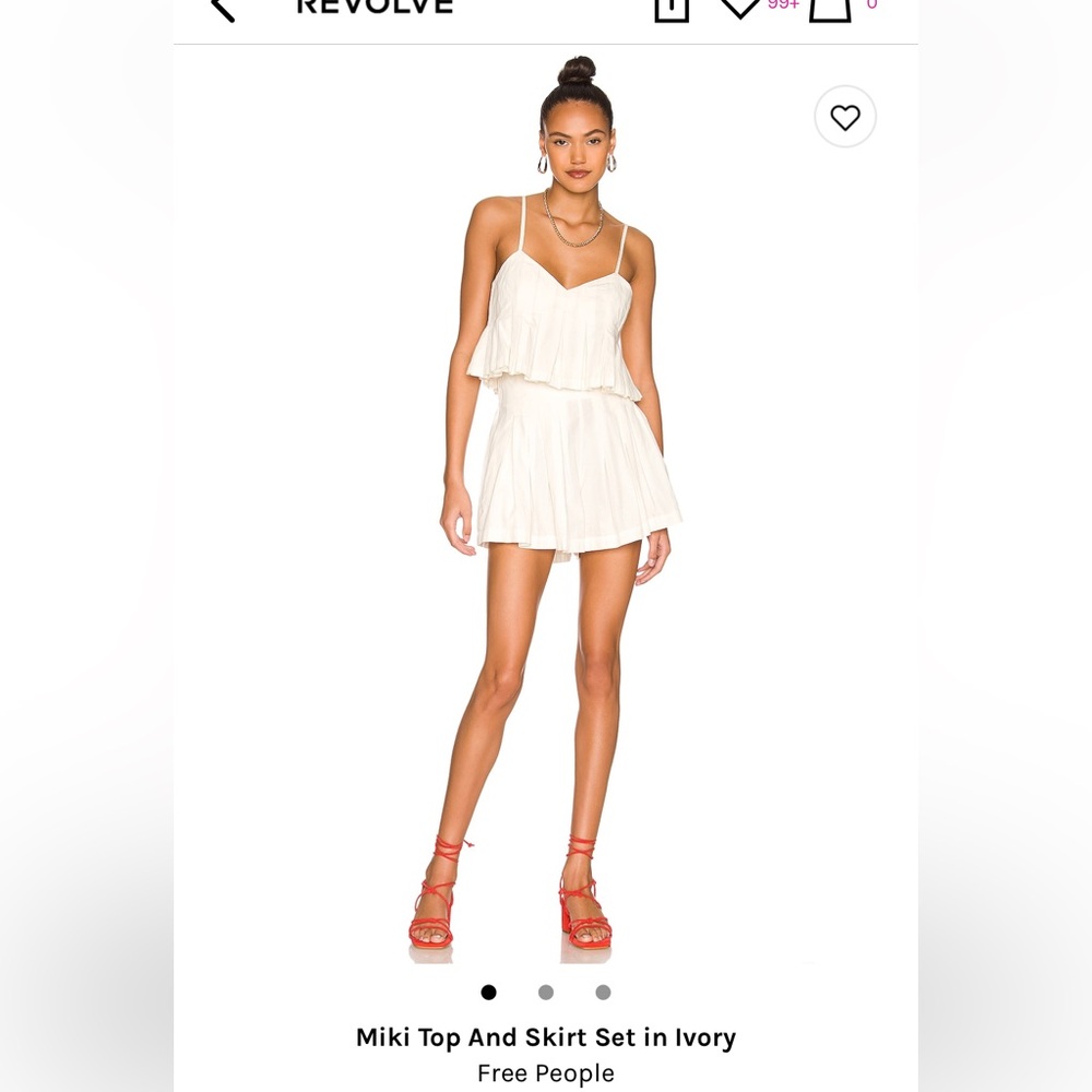Free People White Set